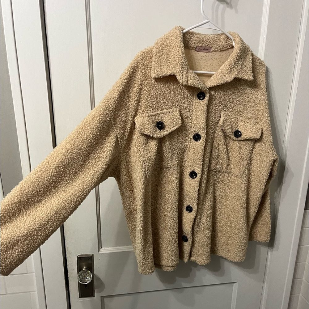 Teddy button up - Picture 2 of 4